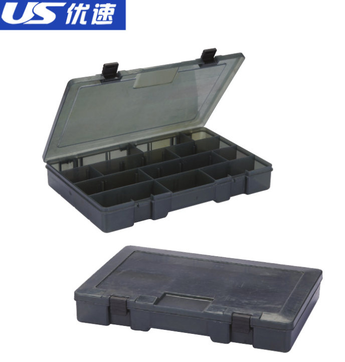加厚分隔式塑料零件盒物料盒貨架分類零件箱工具收納盒批發直銷